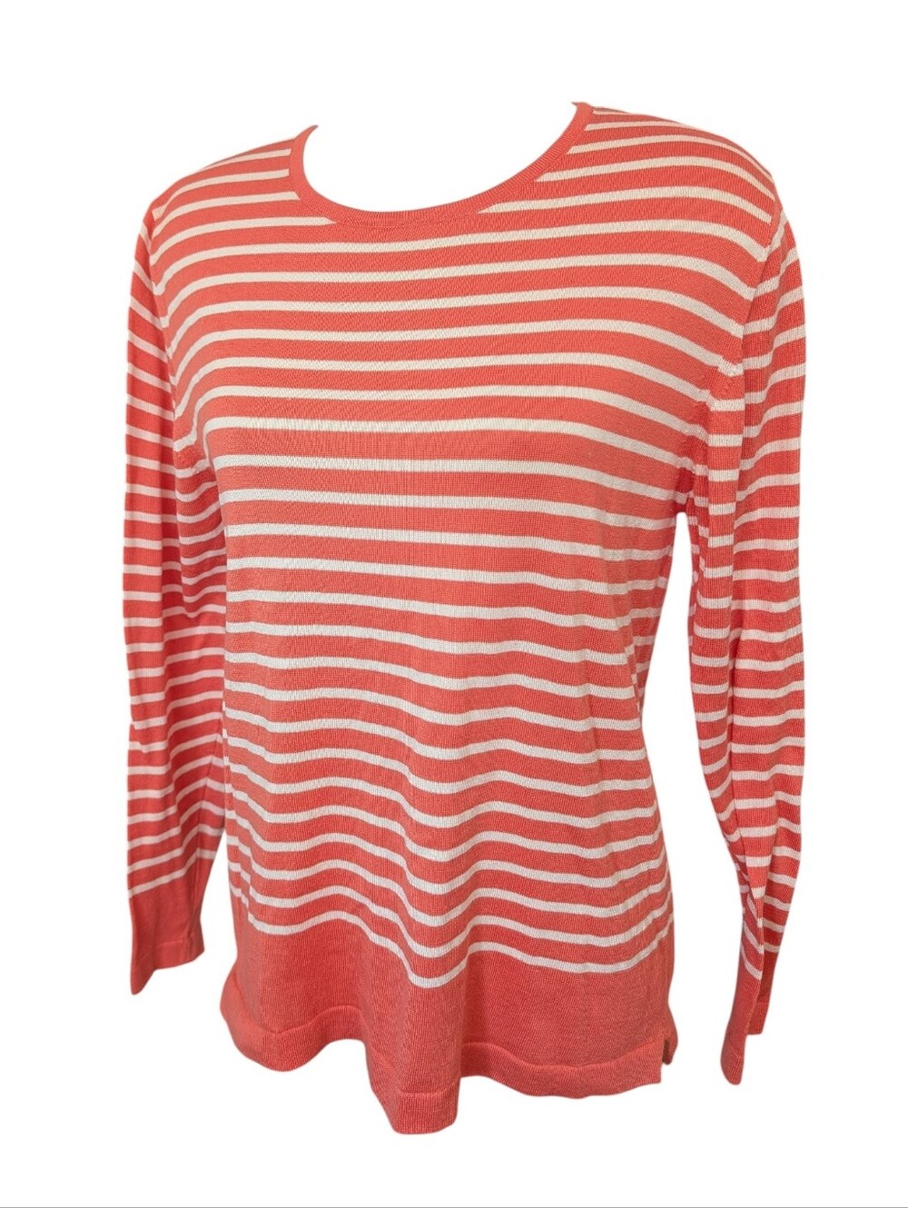 Fairway & Greene Women's Golf Sweater Size Large 100% Pima Cotton Long Sleeve